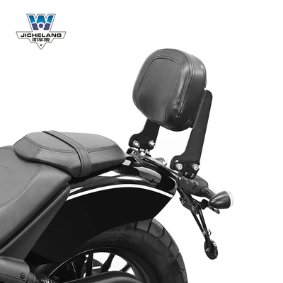 Suitable for Benda Jinjila 350 Backrest Tail Rack Rear Tail Rack Tail Wing Multifunctional Folding Backrest (Motorcycle tail) - jinjila-350-simple-backrest-the-backrest-angle-can-be-fine-adjusted