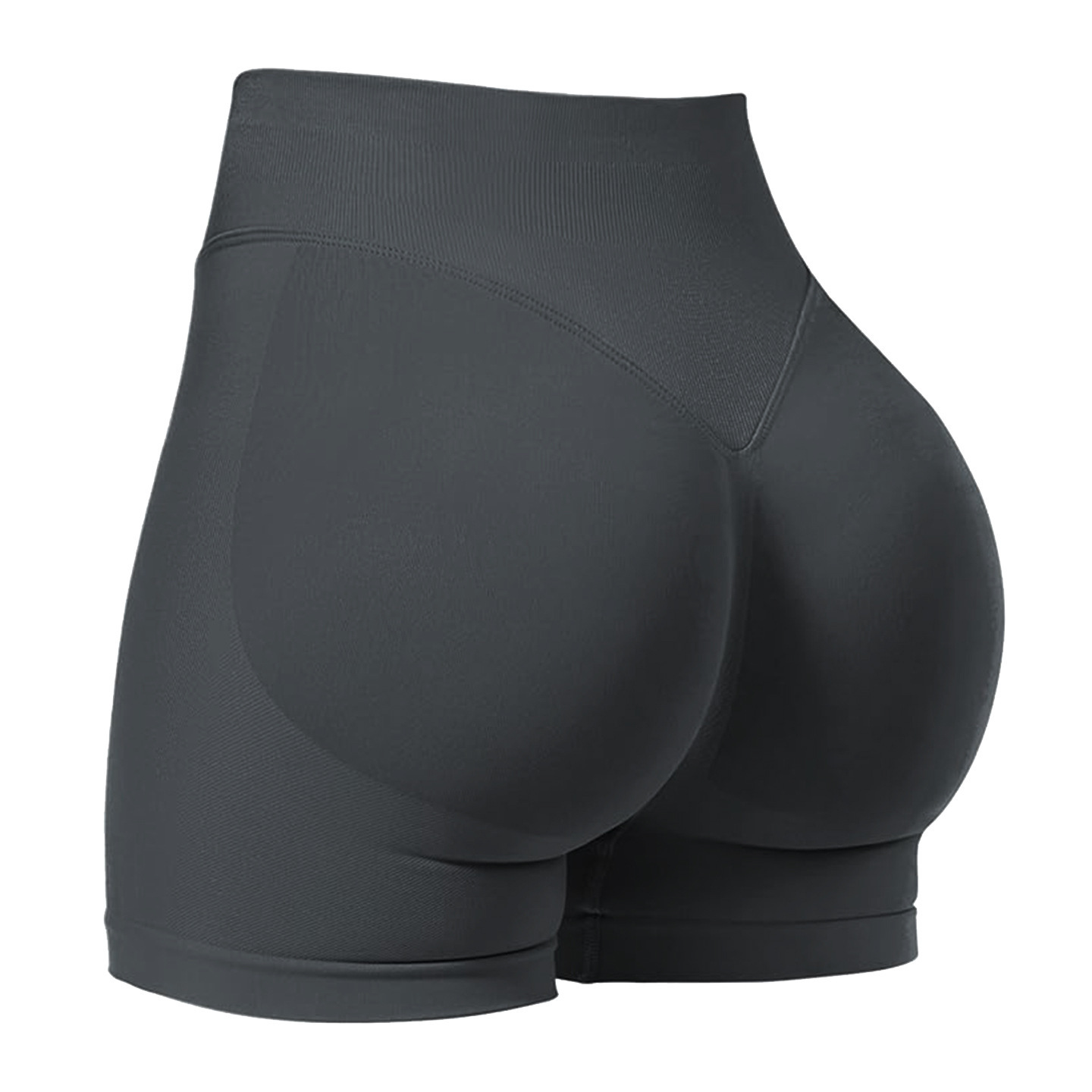 Nuevos productos transfronterizos pantalones cortos deportivos de cintura de tres etapas para mujer Amazon TK pantalones de yoga de cintura alta para correr pantalones de tres puntos de fitness
