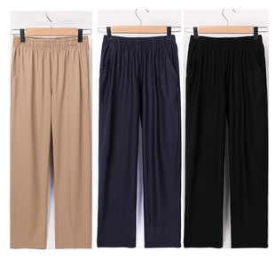 Primary School Uniform Pants for Boys, Summer Black Ice Silk Pants for Girls, Khaki Pants for Kidsren, Navy Blue Sweatpants