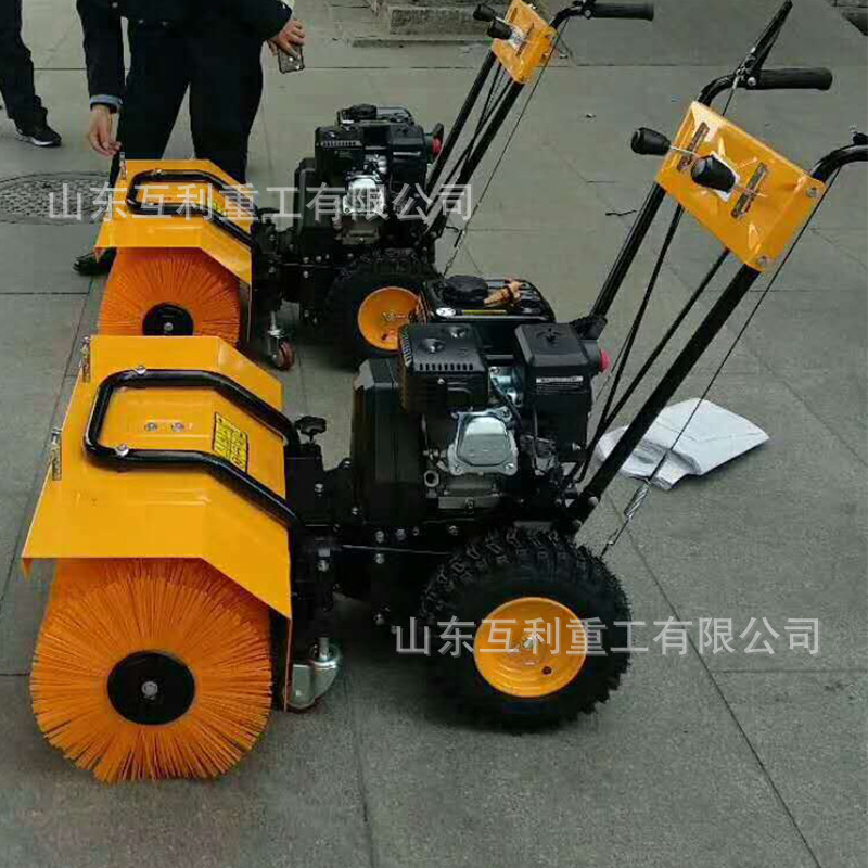 手推式小型扫雪机道路除雪车小区物业清洁小型清雪自走铲抛雪机
