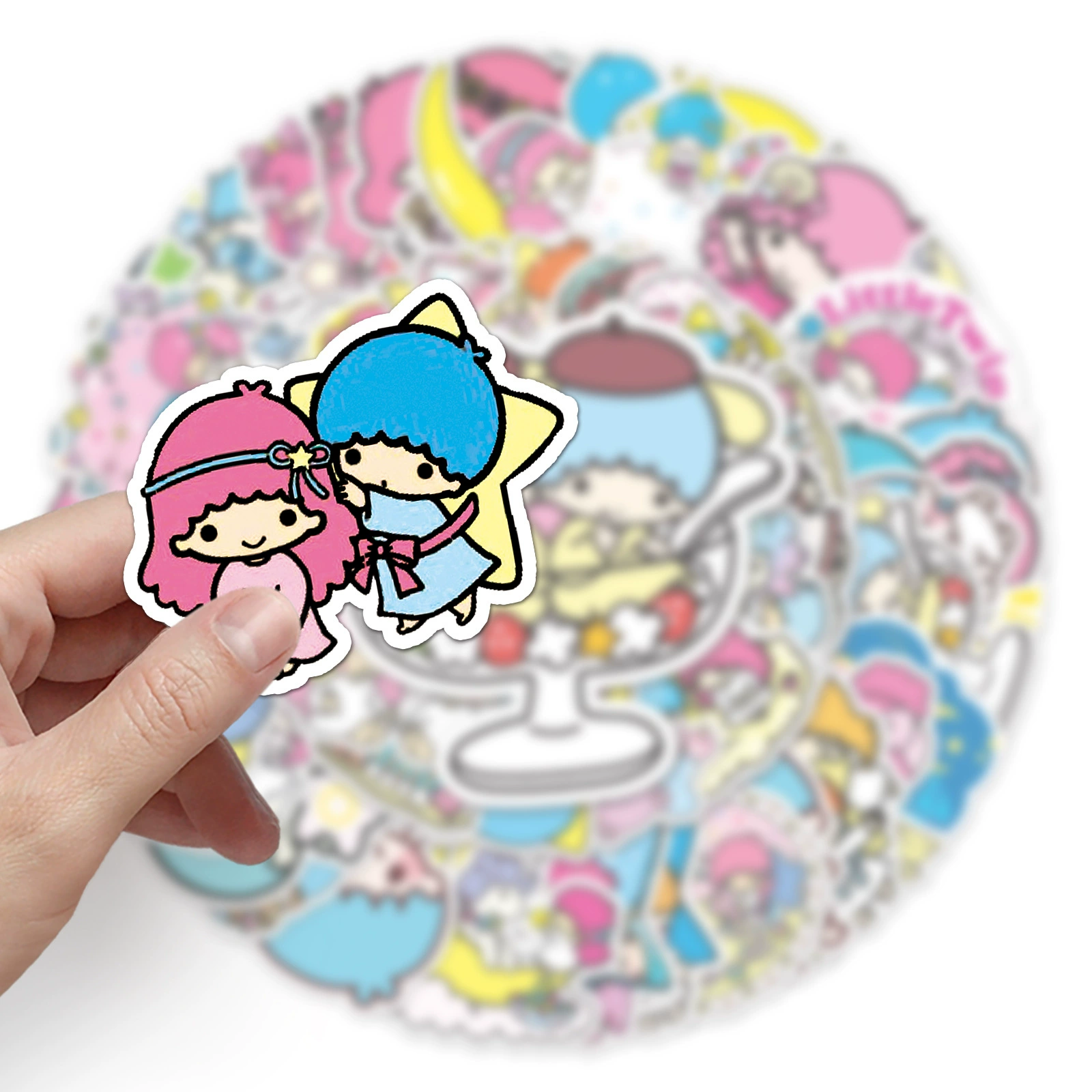 Sanrio, мультяшный чемодан, блокнот, пенал, украшения, наклейка, граффити