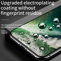 Applicable to Apple 14 Pro full-screen purple light anti-spy film for X/XR high aluminum 12 mini full-screen tempered glass film iPhone 11/XR