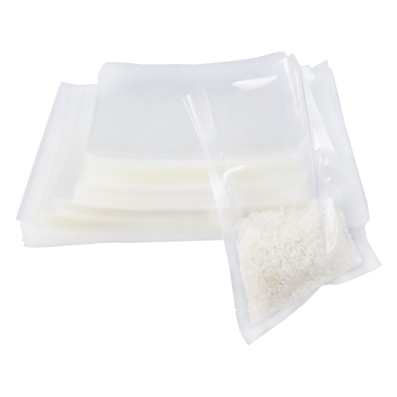 Bolsa de vacío al por mayor de fábrica bolsa de envasado al vacío de alimentos cocidos bolsa de compresión de succión sellada de plástico transparente bolsa de mantenimiento fresco
