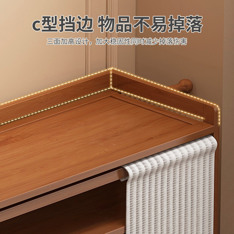 鞋架家用门口一体柜收纳架防尘靠墙大容量置物鞋架楼道门口雨伞架|undefined