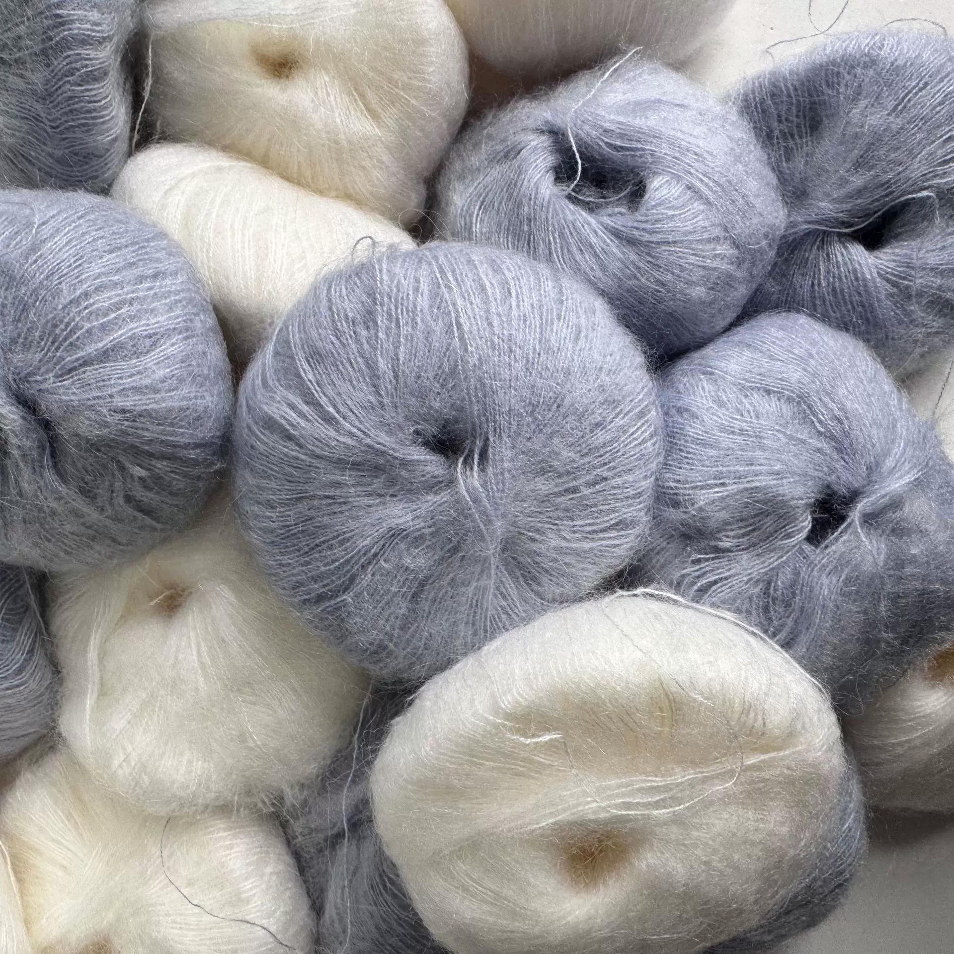 25克 安哥拉南非幼马海毛拉毛纱线玩偶头发手工编织帽子围巾线