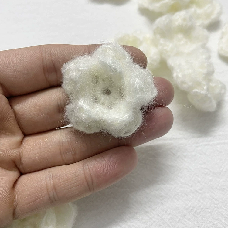 Меховая пряжа из мохера, 2-слойная, 4cm нитей, для вязания крючком, аксессуары для одежды, оптом, ручная работа, в японском и корейском стиле