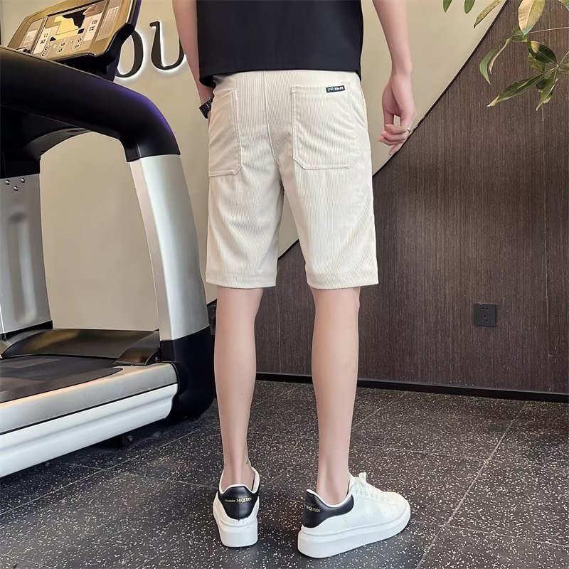 Korean men's summer 2023, new oversized casual straight tube workwear, trendy brand five point shorts for men_voghion.com