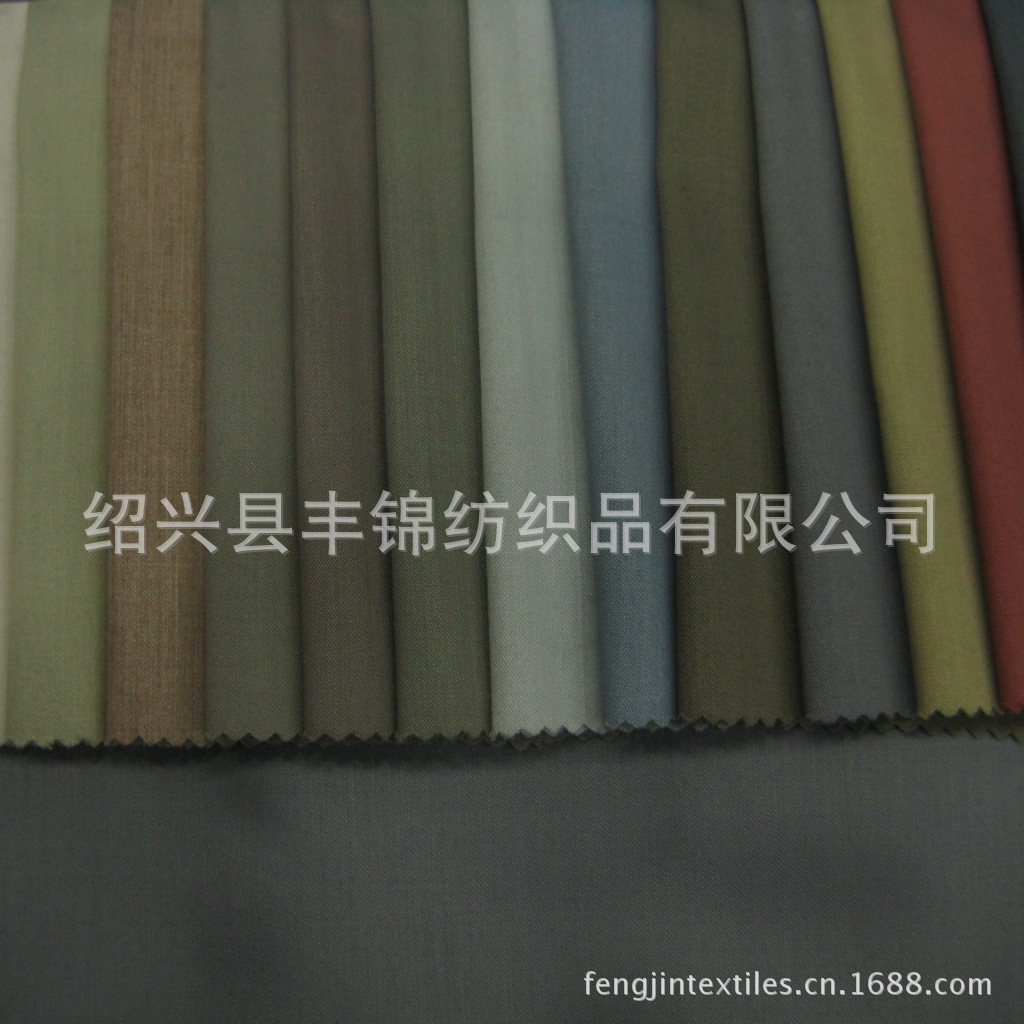 供应 TR涤粘布贡丝锦/工装工作服面料 16x25 120x78 1/4