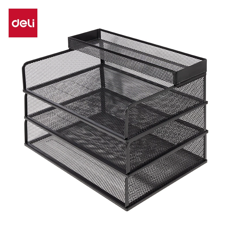 Desktop file rack metal data rack file storage rack file rack multi-layer storage desk storage rack