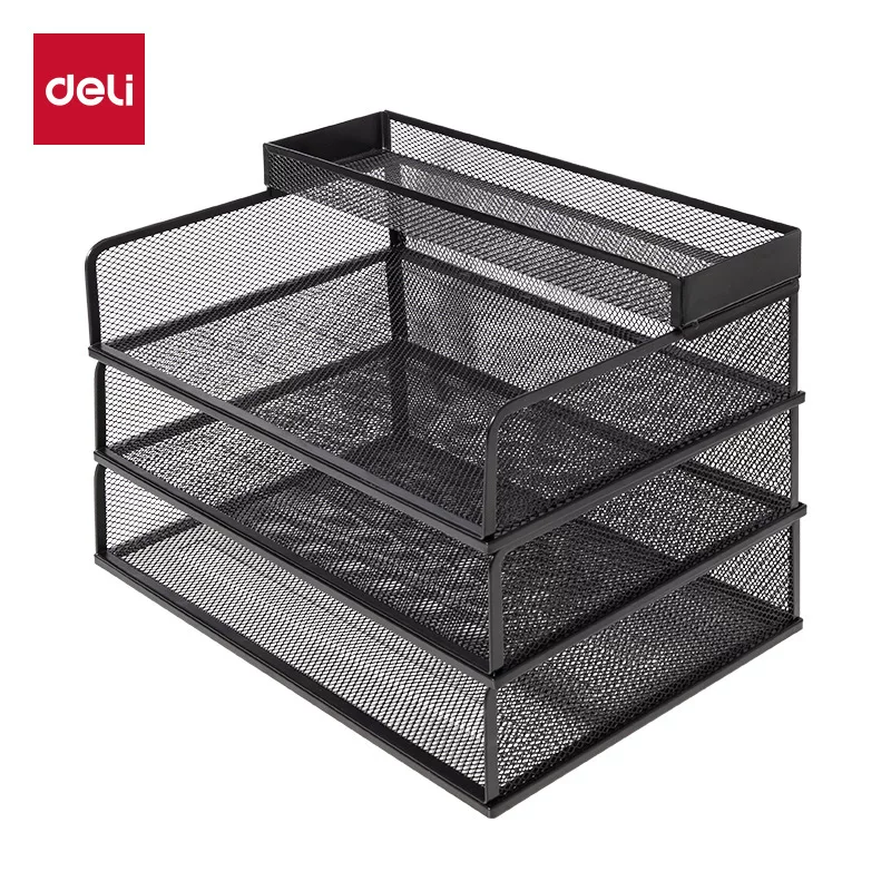 Desktop file rack metal data rack file storage rack file rack multi-layer storage desk storage rack