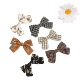 New Fabric Plaid Pattern Bow Korean Style Versatile Clothing Accessories Scottish Floral Cut Knot
