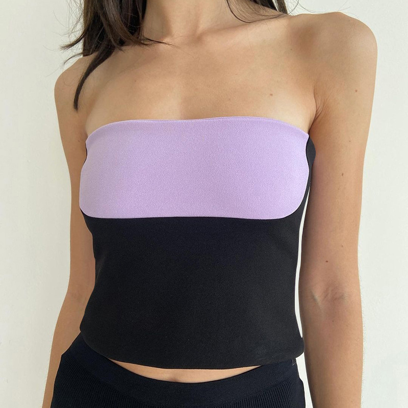 Summer tube top sleevless