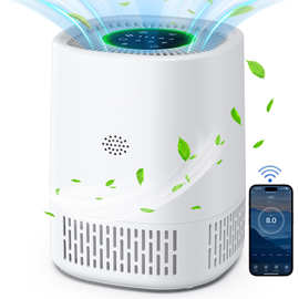 PJ07跨境新品空气净化器wifi智能APP控制负离子除甲醛PM2.5去异味