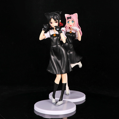 2 standing postures of Miss Kaguya, Shinomiya Kaguya, Fujiwara Chika, bagged figures, desktop ornaments, two-dimensional animation