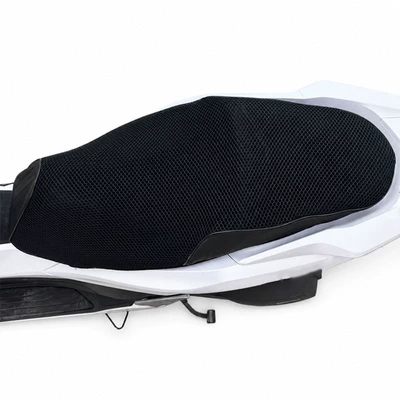 Suitable for Honda SH125i/150i seat cover, sun-proof thickened leather scooter seat cushion cover (Motorcycle cushion) - honda-sh125i-seat-cushion-cover-no-logo-black