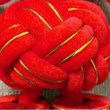 编织绒布中国结大号客厅挂件喜庆福字玄关乔迁新款中国结|undefined