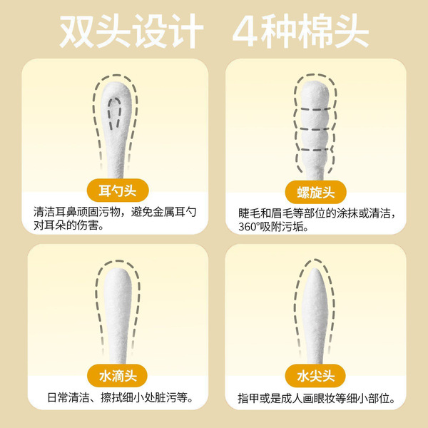 Children's cotton swabs