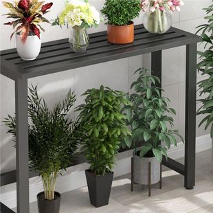 Customizable Painted Multi-Layer Balcony Air Conditioner Outdoor Unit Storage Rack Courtyard Flower Rack All-Iron Outdoor Open-Air Bonsai New Style