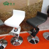 Maigu Nordic Modern Light Luxury Simple Bar Стул Седло Кожа Мягкая сумка Домохозяйство Высокая стул поднимает столовое кресло