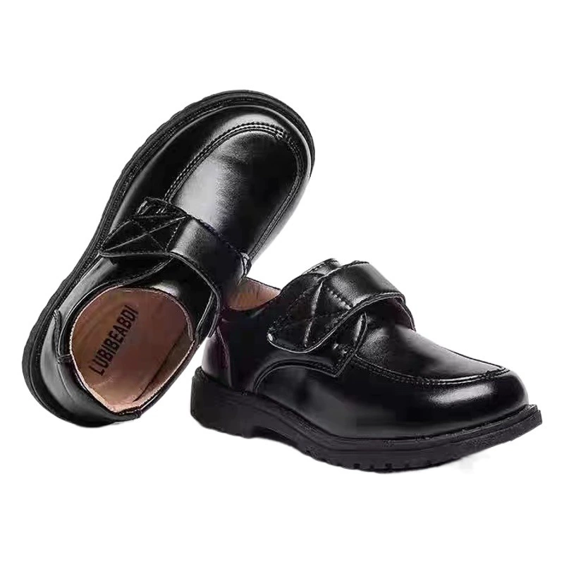 Черная кожаная обувь для девочек, детская белая обувь принцессы на мягкой подошве, летняя женская сценическая обувь из натуральной кожи с сокровищами, Студенческая детская обувь