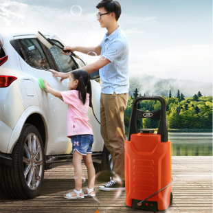 Household Car Washer Car Washer 220/12V High-pressure Water Gun Portable Charging High-pressure Car Washer Cleaning Machine