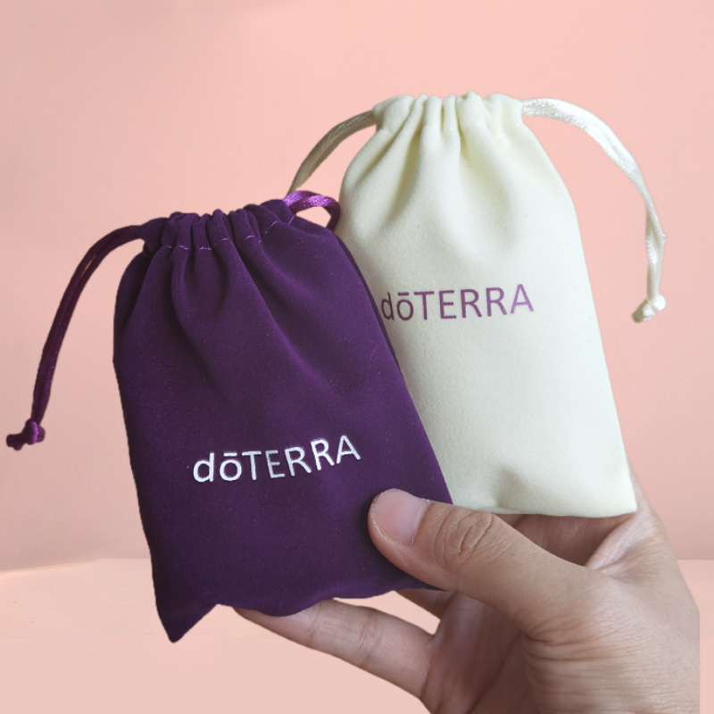 Doterra Essential Oil Velvet Bag Storage Drawstring Pocket Drawstring Gift Gift Cosmetic Packaging Skin Care Products Doterra Essential Oil Velvet Bag Storage Drawstring Pocket Drawstring Gift Gift Cosmetic Packaging Skin Care Products