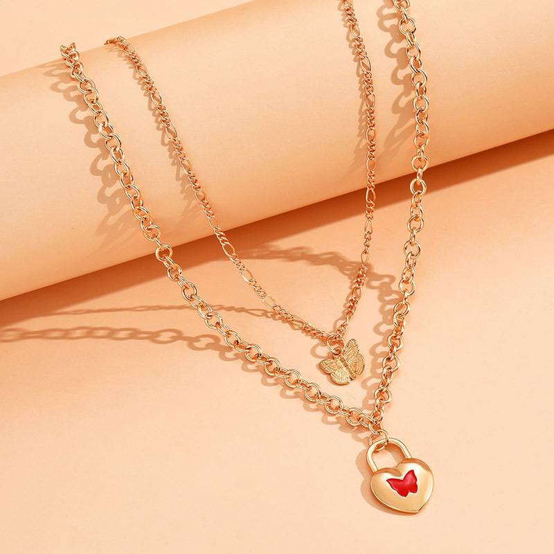 1 Piece Fashion Heart Shape Bow Knot Alloy Plating Womenu0027S