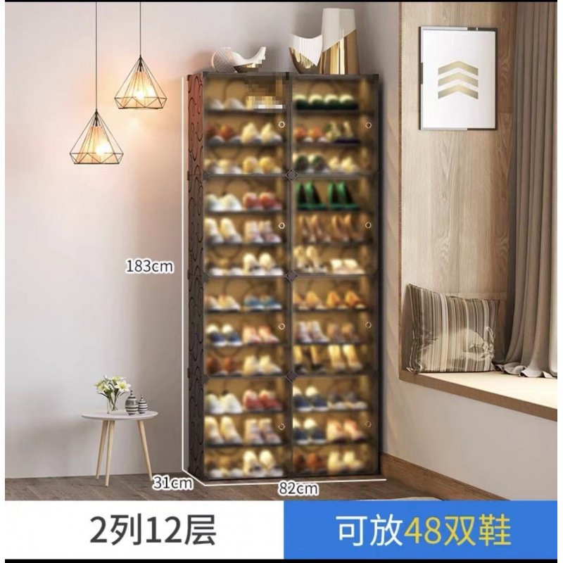 靴箱を折って引っ張ると、40足の靴棚寮の入り口で壁の靴に寄りかかって丈夫で長持ちする多層の棚を使う|undefined
