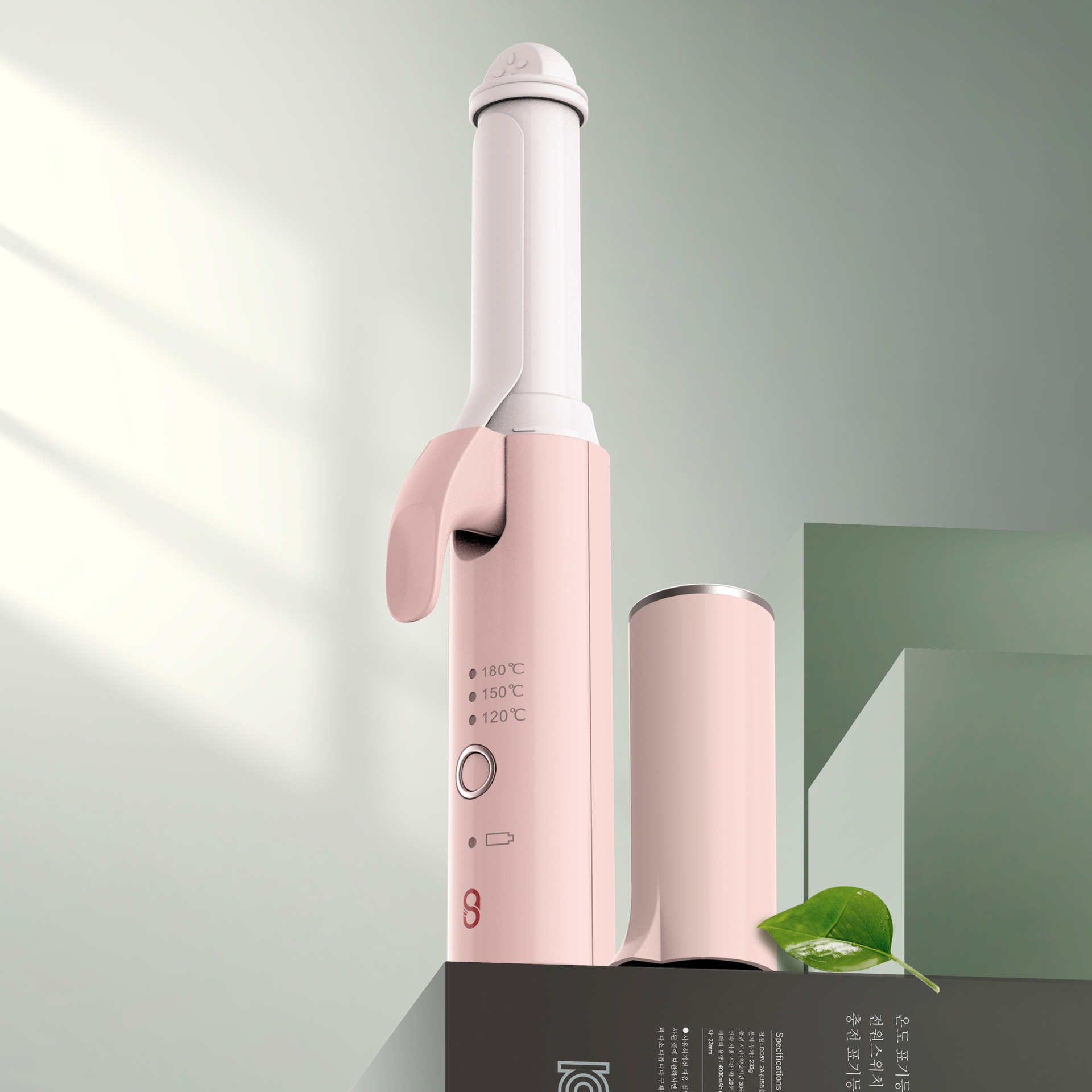 Manufacturer's Wireless Curling Iron, Long-Lasting Styling Without Damaging Hair, Women's Dormitory, Low-Power, Portable, Mini Outdoor