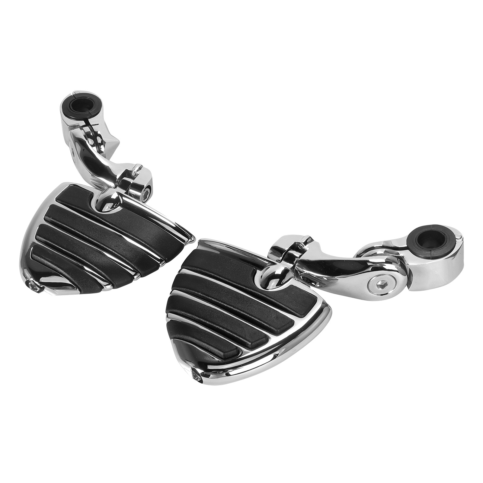 Motorcycle Footrest Bracket Set Short Version Harley Road King Street Glide Aluminum Alloy Leisure Footrest Modification Parts