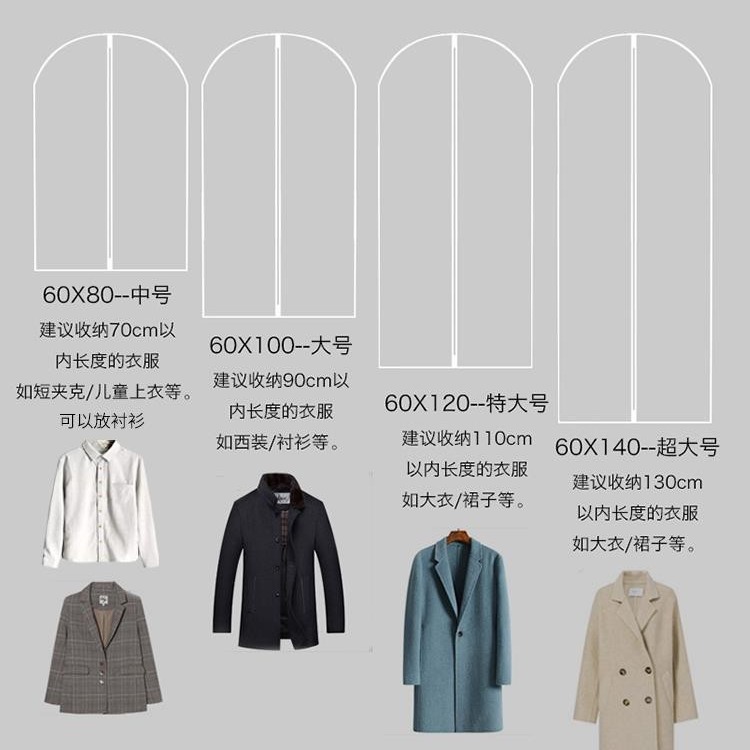 Dustproof waterproof dust cover, suit, storage system