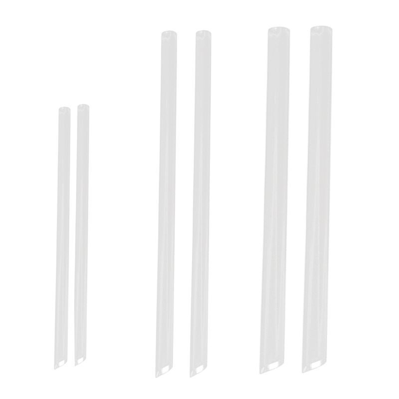 Pajitas desechables de plástico en paquete individual, para uso comercial, alimentos, té con leche, uso doméstico, para gachas, tubo grueso, caja completa, venta al por mayor, diámetro grande