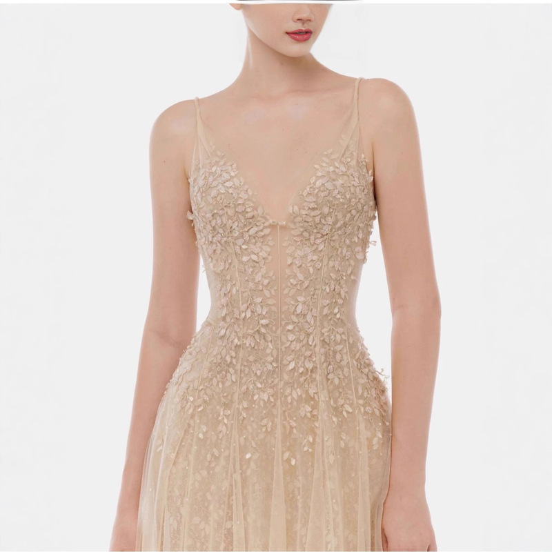 2025 Autumn and Winter French Apricot Lace Suspender Dress Socialite Ballet Style Birthday Party Dress Short Skirt for Women 2025 Autumn and Winter French Apricot Lace Suspender Dress Socialite Ballet Style Birthday Party Dress Short Skirt for Women