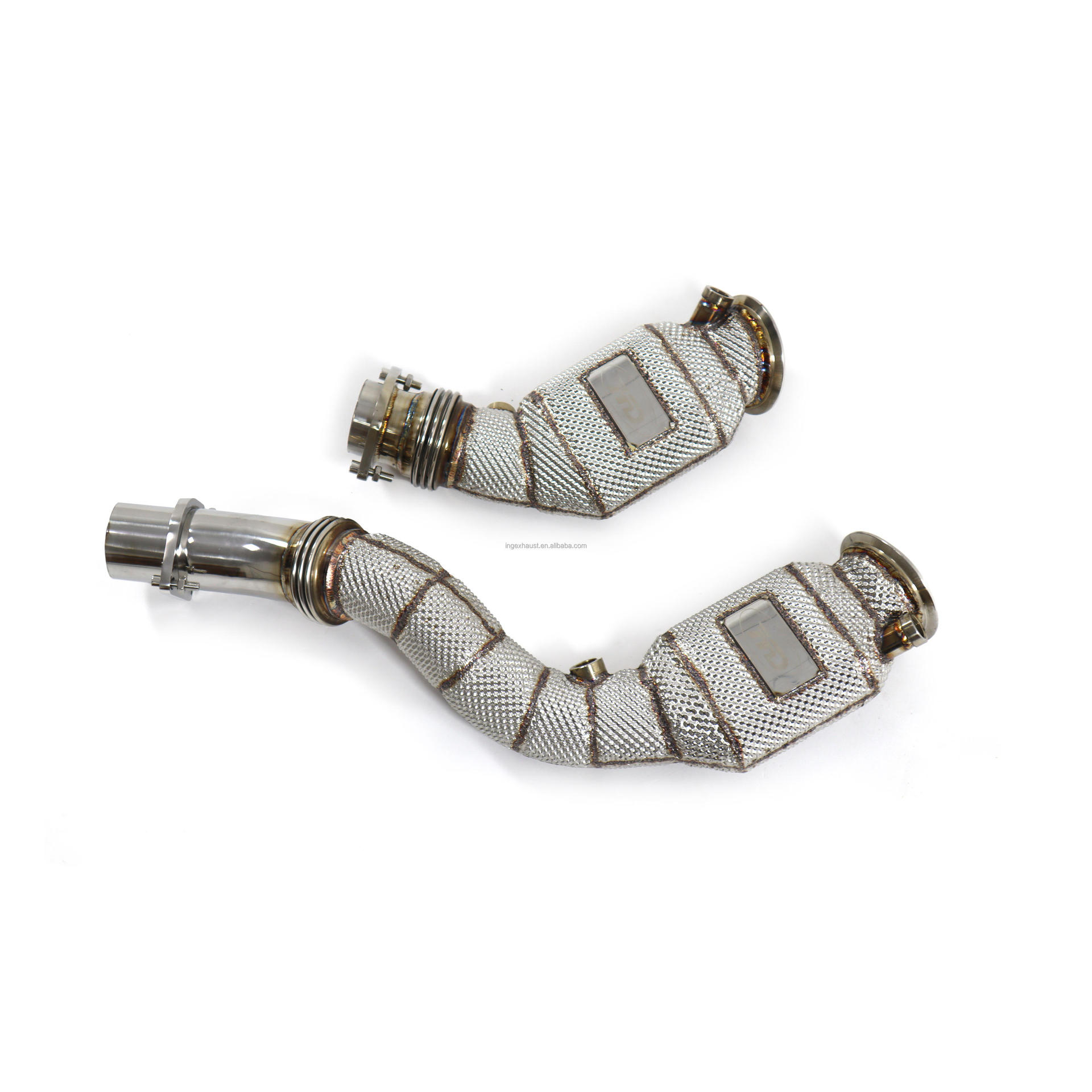 Suitable for BMW M3 M4 F80 F82 S55 3.0T stainless steel catalytic exhaust pipe high performance 2014+