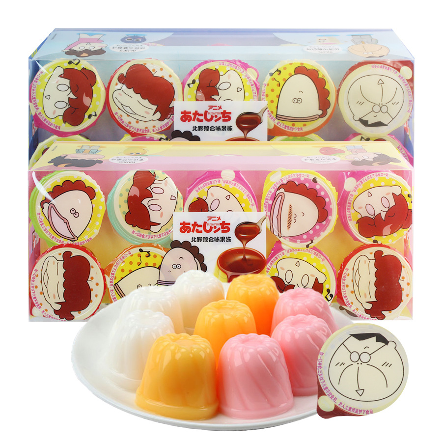 Northern Wild Internet Popcorn Jelly Yogurt Strawberry Mango Fruit Multi-flavor Office Snack Small Snack Wholesale