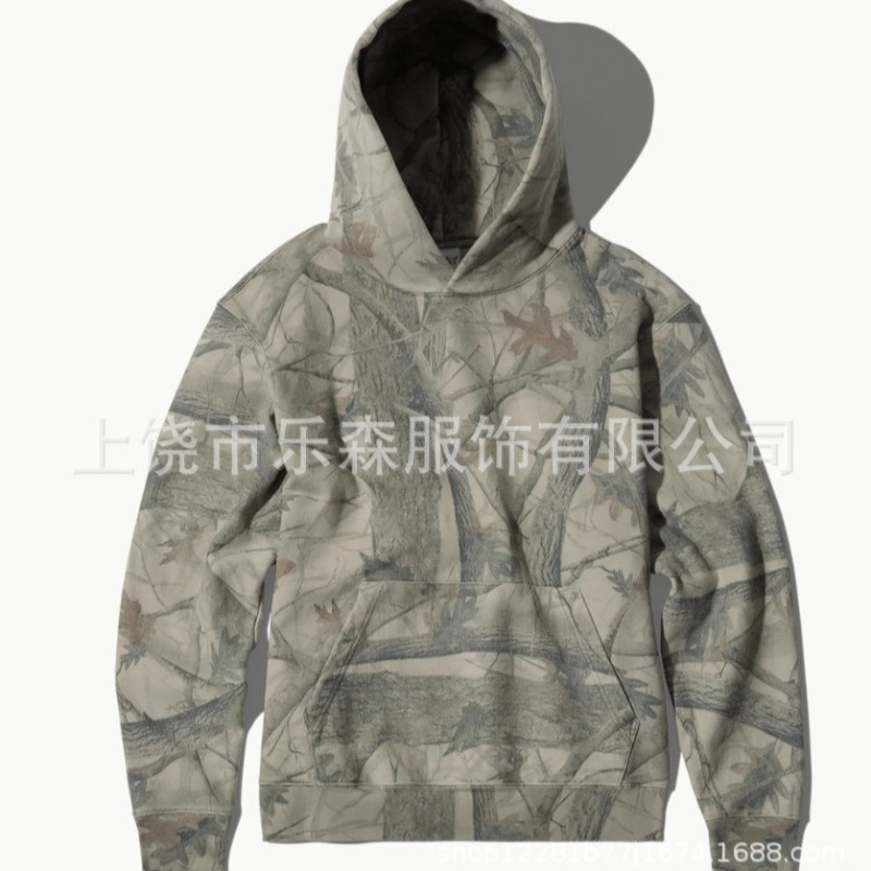 2025跨境3D数码连帽卫衣源头厂家炫酷迷彩连帽男女情侣装|undefined
