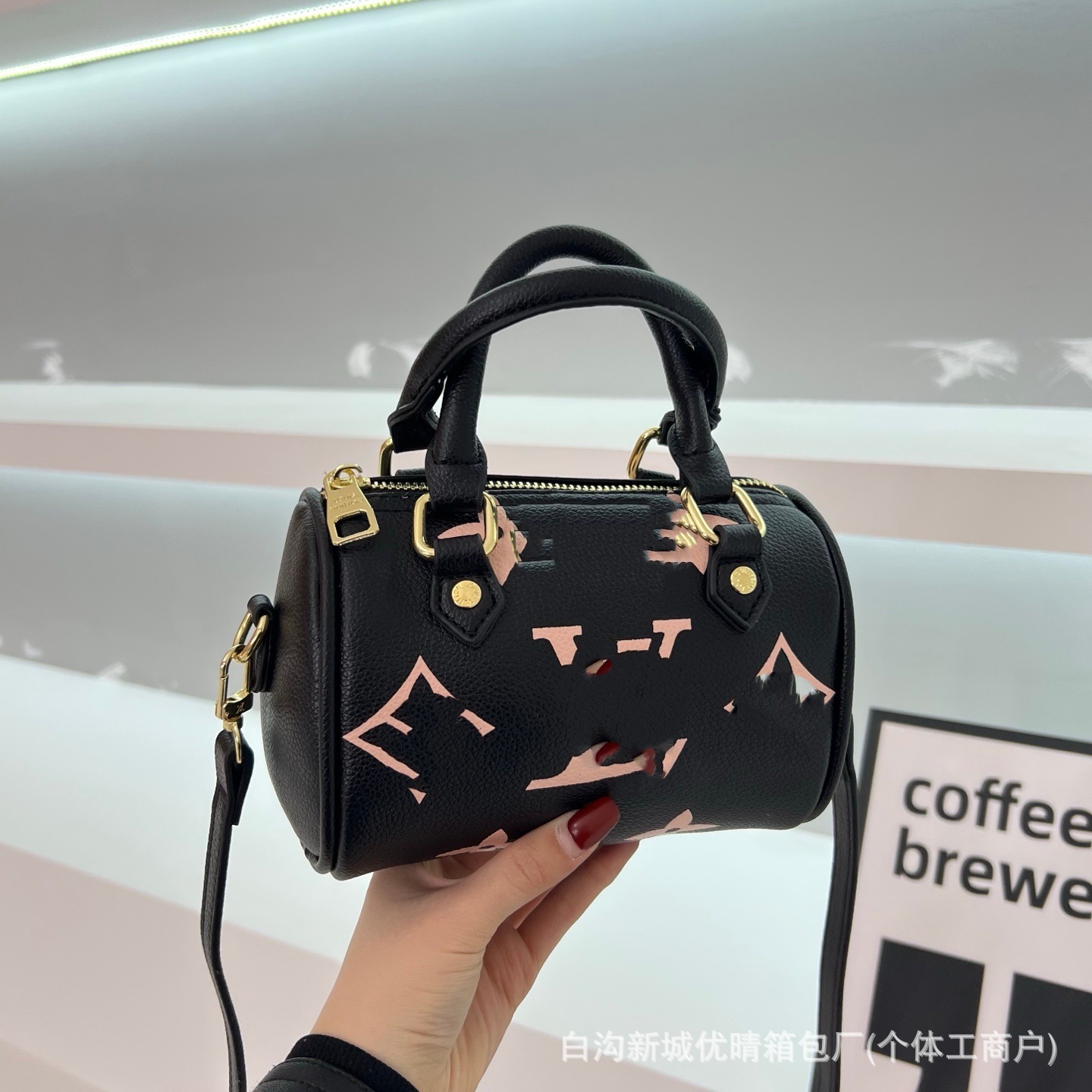 2025 Lvjia Cross-Border Retro Women's Large Capacity Boston Pillow Bag Luxury Versatile Commuter Phone Bag - Thumbnail 7