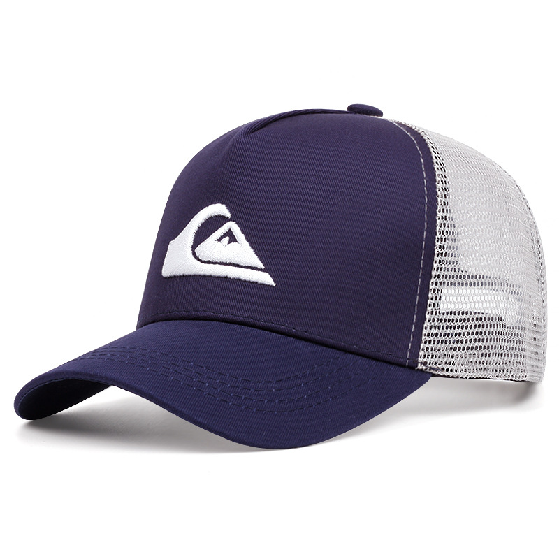 Unisex Simple Style Classic Style Color Block Printing Curved Eaves Baseball Cap display picture 5