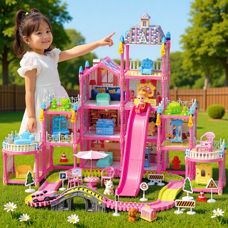 Cross-Border Electric Dinosaur Track Car Toy Train Track Assembly Children's Christmas Playground Car Magnetic Building Blocks Cross-Border Electric Dinosaur Track Car Toy Train Track Assembly Children's Christmas Playground Car Magnetic Building Blocks