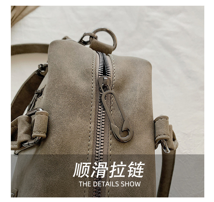 New cross-border foreign trade women's bag 2024 Retro casual handbag, European and American trend single-shoulder crossbody bag, tote bag for women undefined