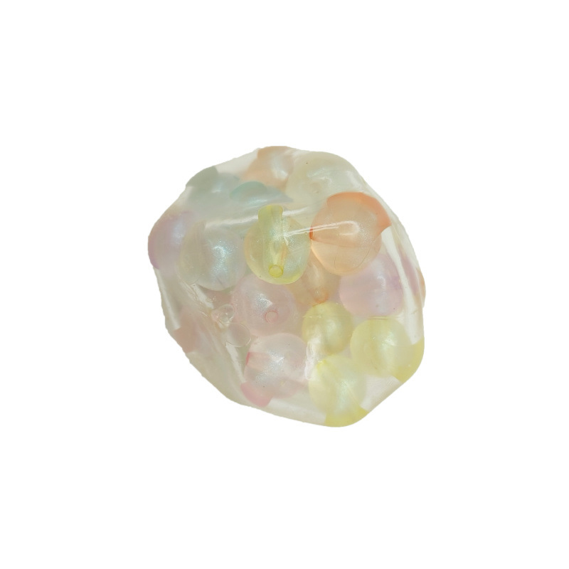Decompression and vent colorful bead ball (6cm)