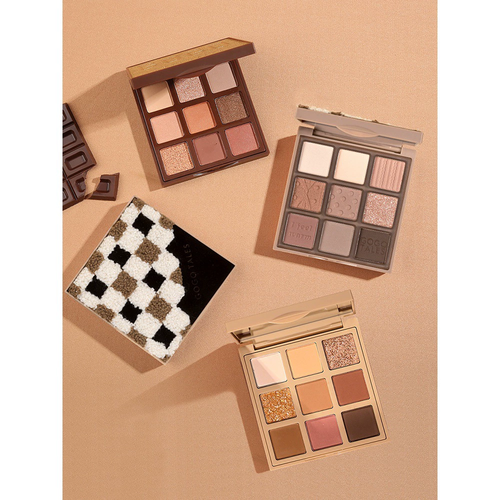 Gogotales Gogo Gold Фольга Шоколад Тени для век Диск 603 613 Начинающие Вареник Жемчужина GT161