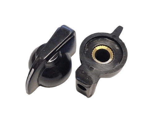 鸡嘴胶木旋钮帽K7-1铜芯内孔6mm用于KCT RS25波段开关电位器手柄