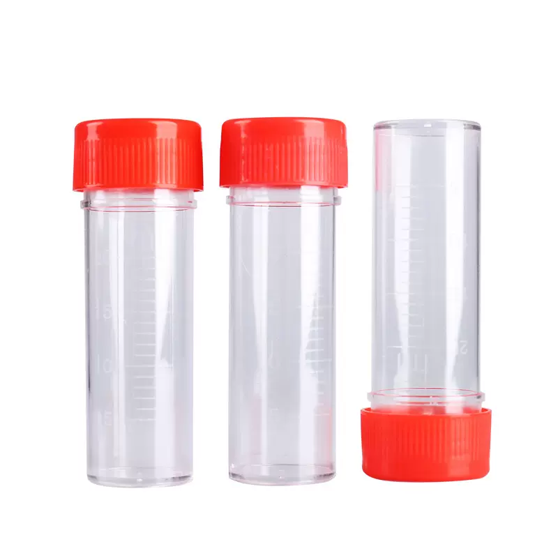 博美厂家生产供应螺旋盖采样杯 样品杯现货可开票规格种类多