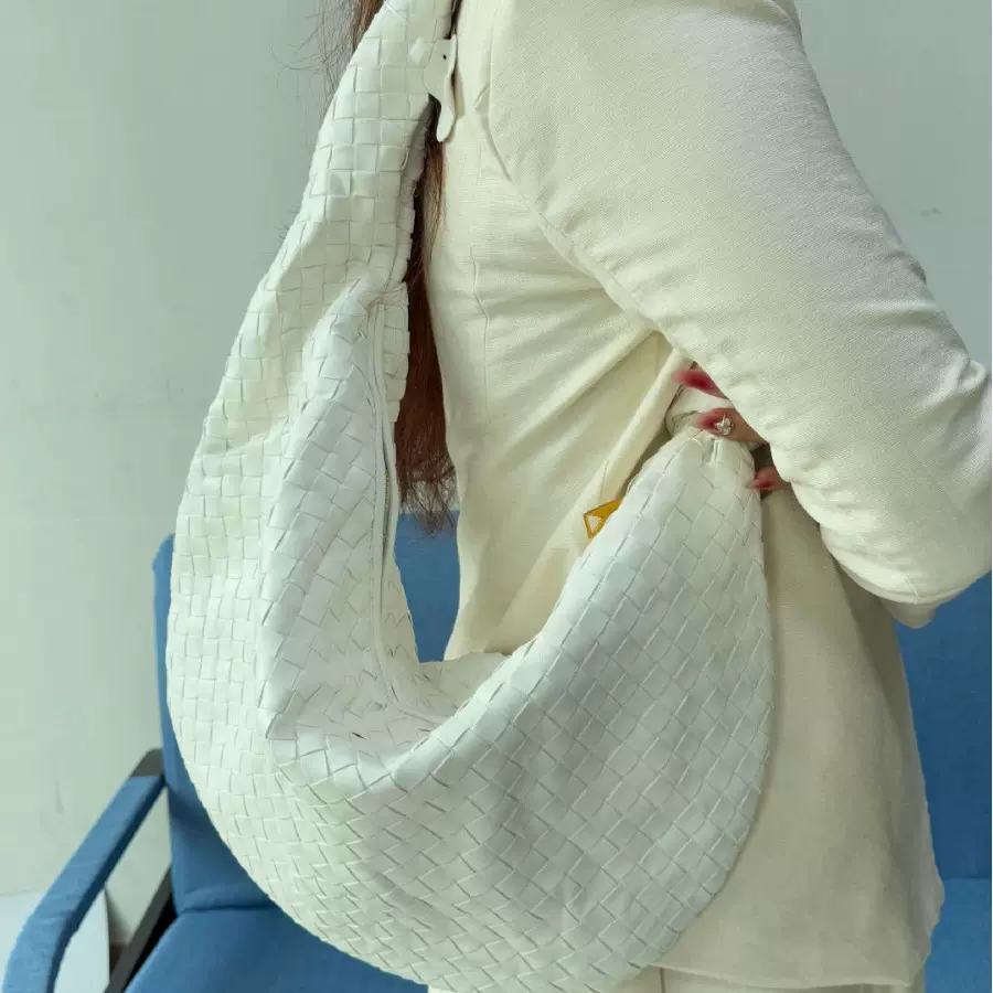 跨境热卖款超大号编织包软皮慵懒风单肩包亚马逊速卖通爆款斜跨包