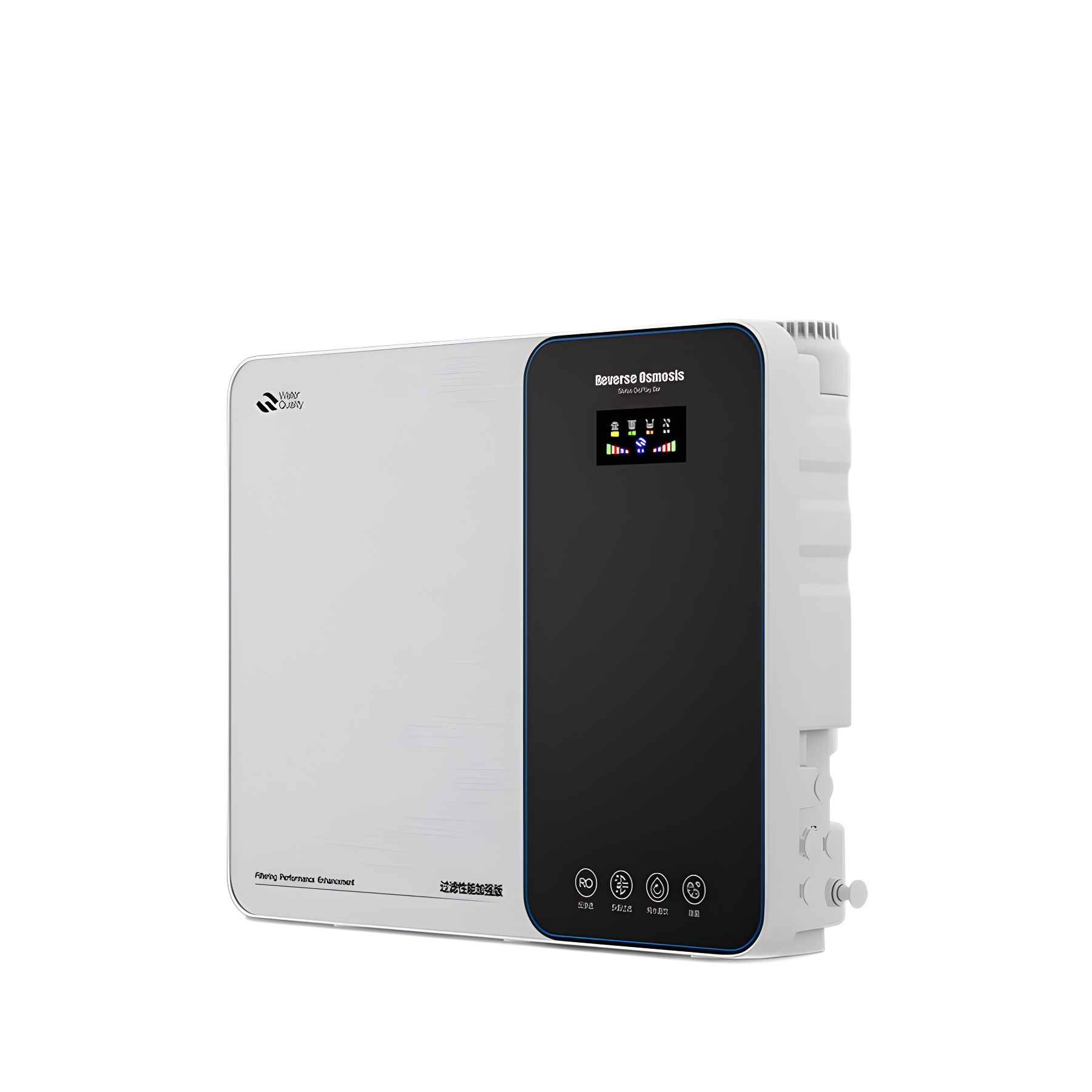 Purificador de agua doméstico de cocina bajo osmosis inversa toda la casa de agua purificadora de tres piezas de cocina nueva máquina de tubería filtrado de agua del grifo