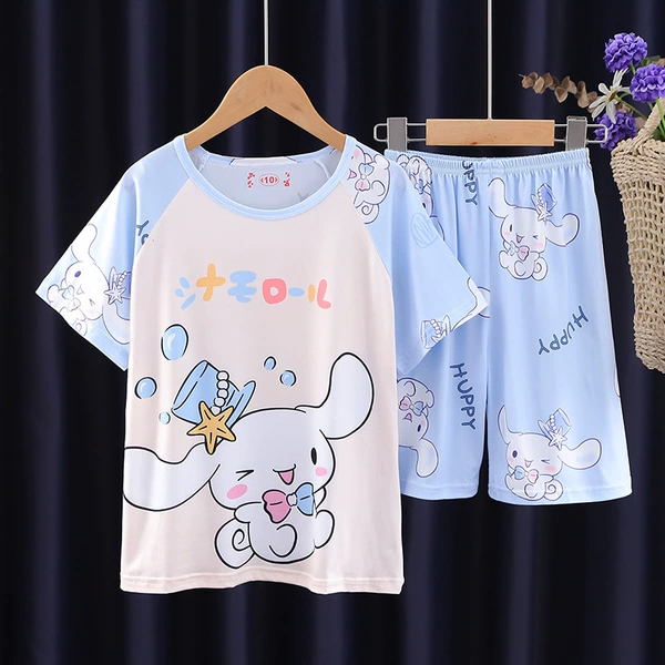S dual short set-blue jade dog