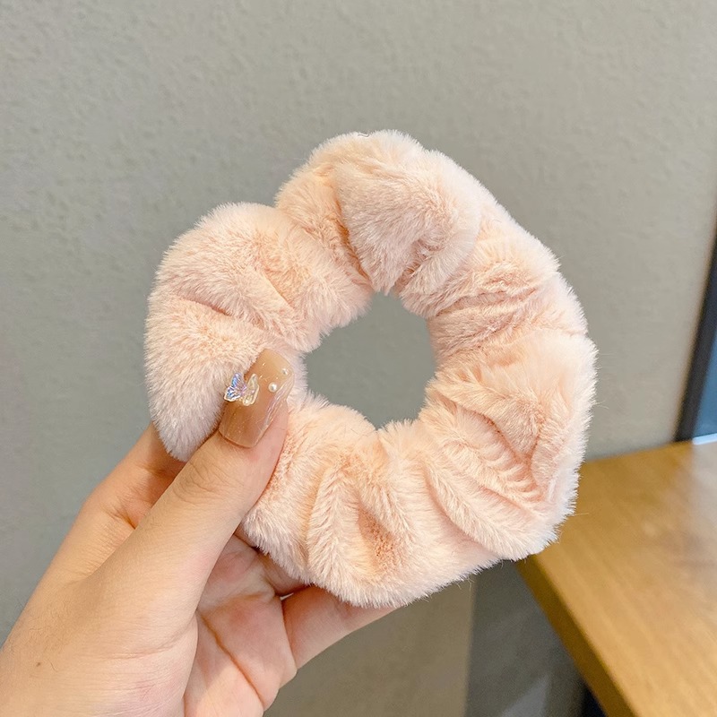 Corea del Sur Internet celebridad corbata Cola de Caballo Linda cuerda de pelo floral Plaid tie cabeza de pelo niña de las flores Daisy cuerda de pelo intestino grueso anillo de pelo