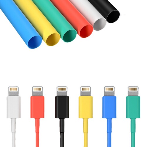 Apple and Android data cable heat shrink tube protective sleeve charger repair headset anti-breakable cord organizer