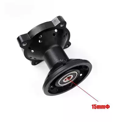 Hub L Aluminum Wheel Hub Drum Core - front-hub-core-15mm-inner-diameter